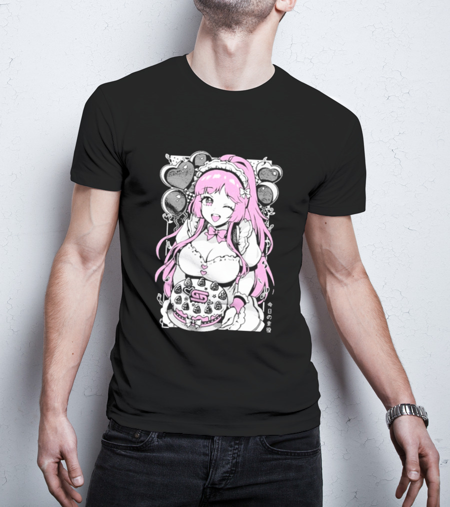 Gamer Supps Waifu Birthday Girl 10th Anniversary Celebration T-Shirt