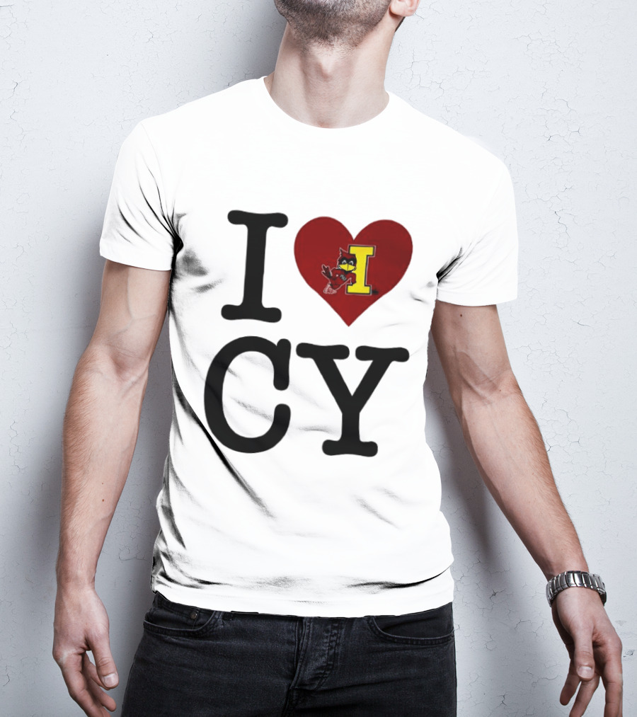 Iowa State Cyclones I Heart CY T-Shirt