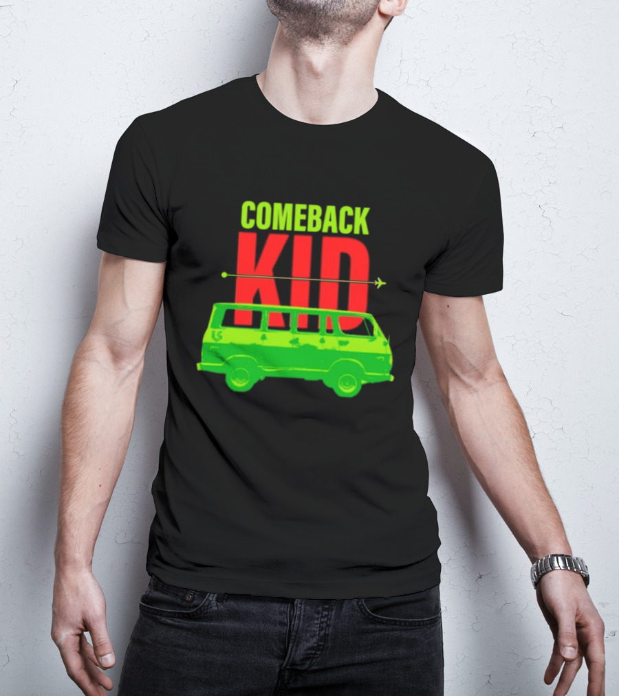 Louden Swain Comeback Kid Green Van Arrow T-Shirt