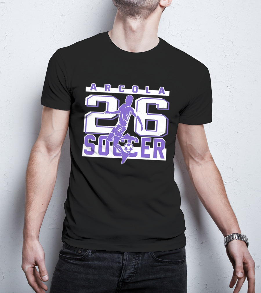 Arcola 26 Soccer Purple Riders 2026 T-Shirt