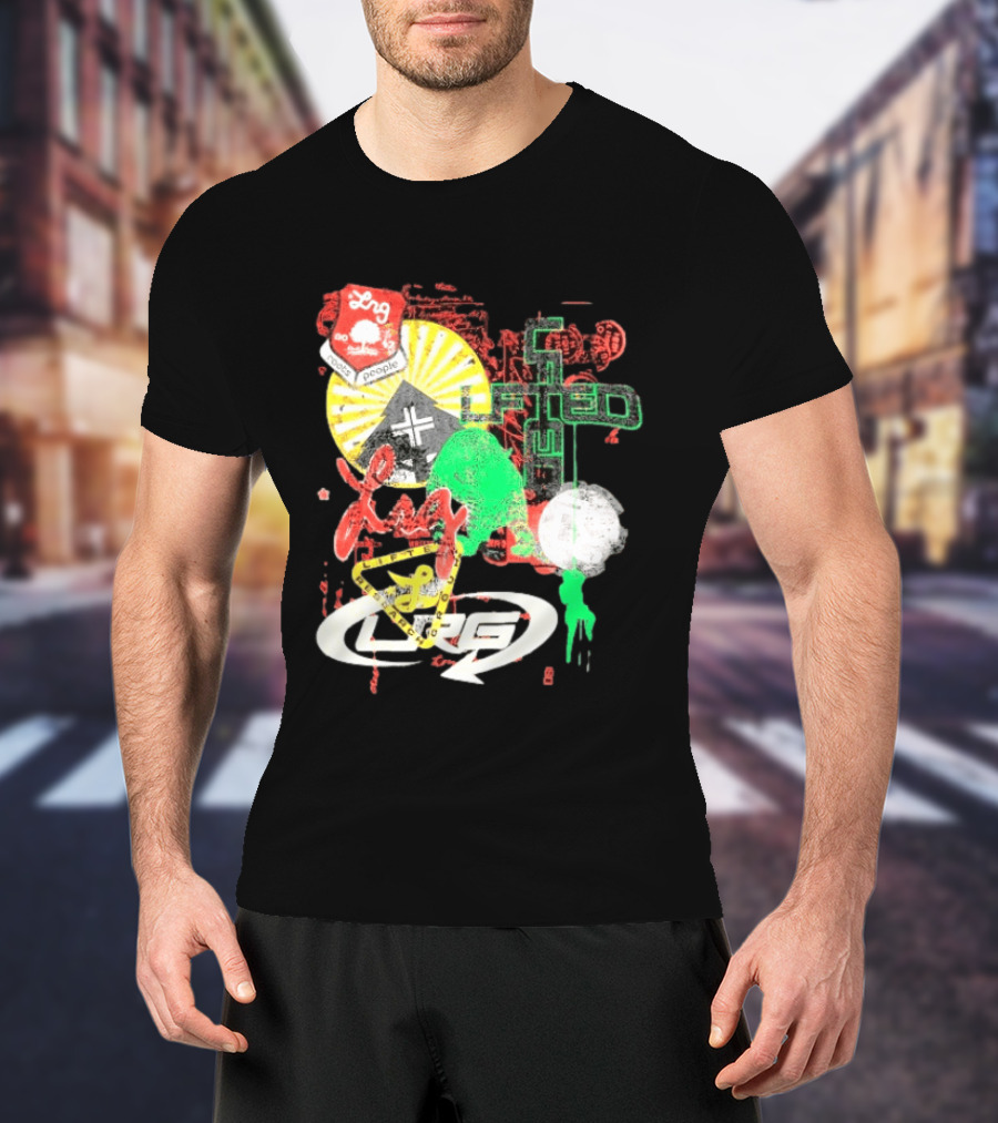 Lifted Research Group LRG Mashup Rockin People LRG Tag Nature T-Shirt