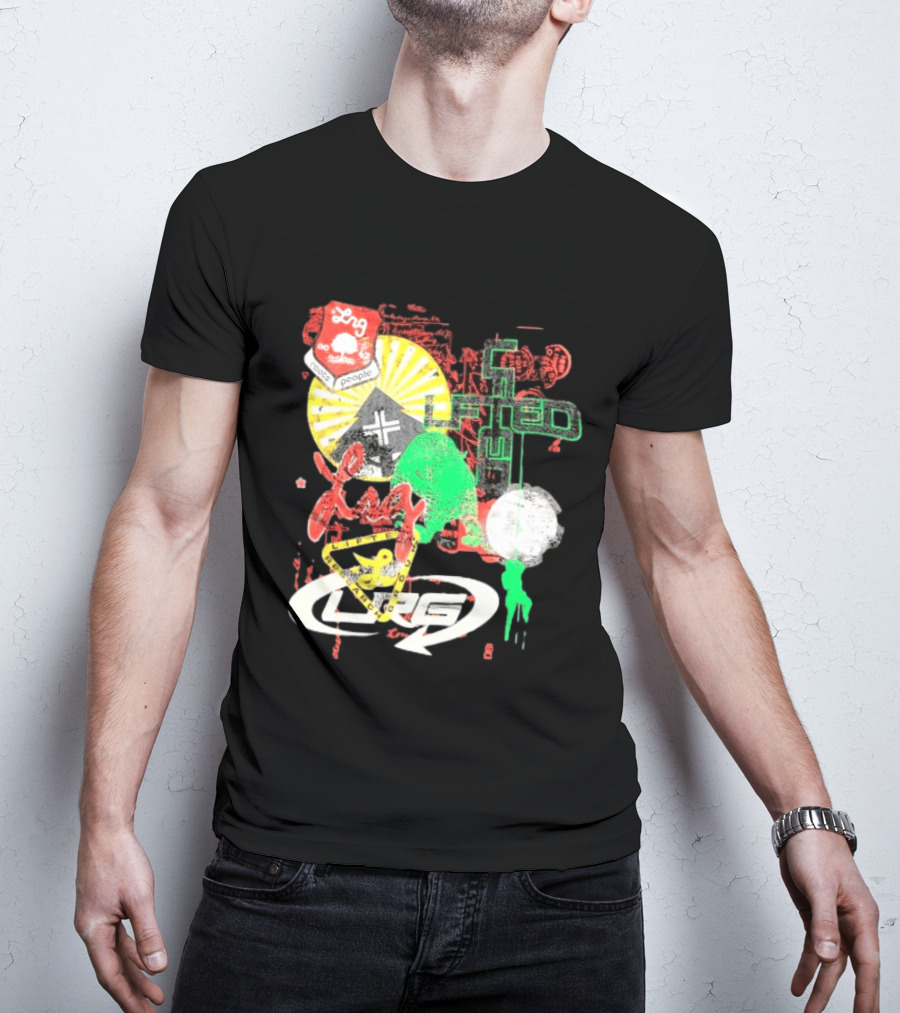 Lifted Research Group LRG Mashup Rockin People LRG Tag Nature T-Shirt