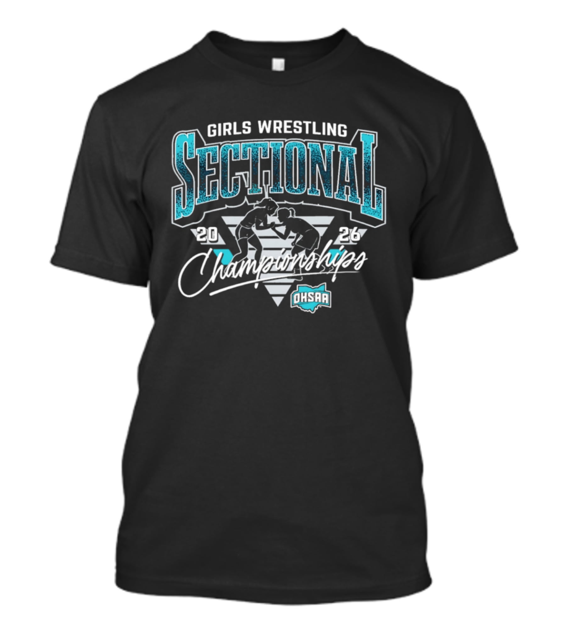 2026 Girls Wrestling Sectional Championships OHSAA T-Shirt