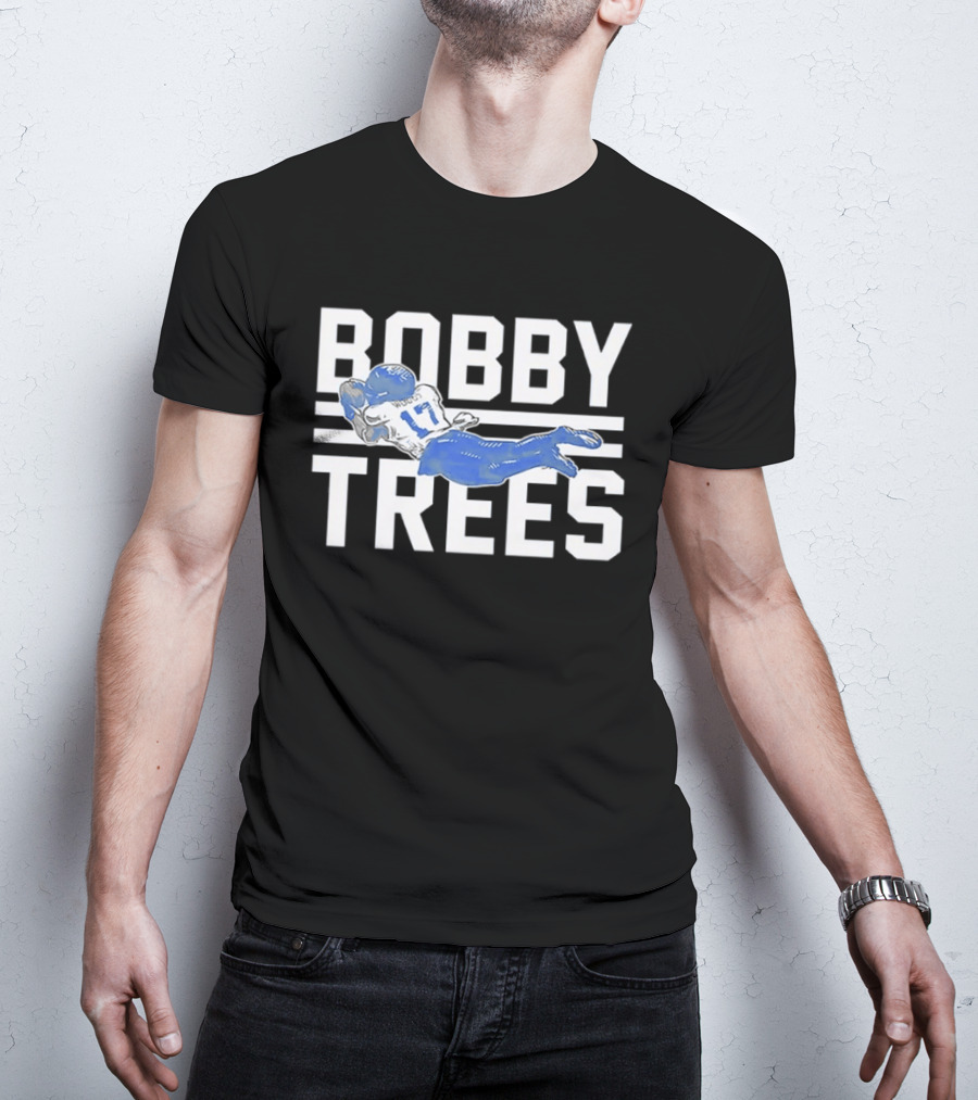Bobby Trees 17 Football Dive T-Shirt