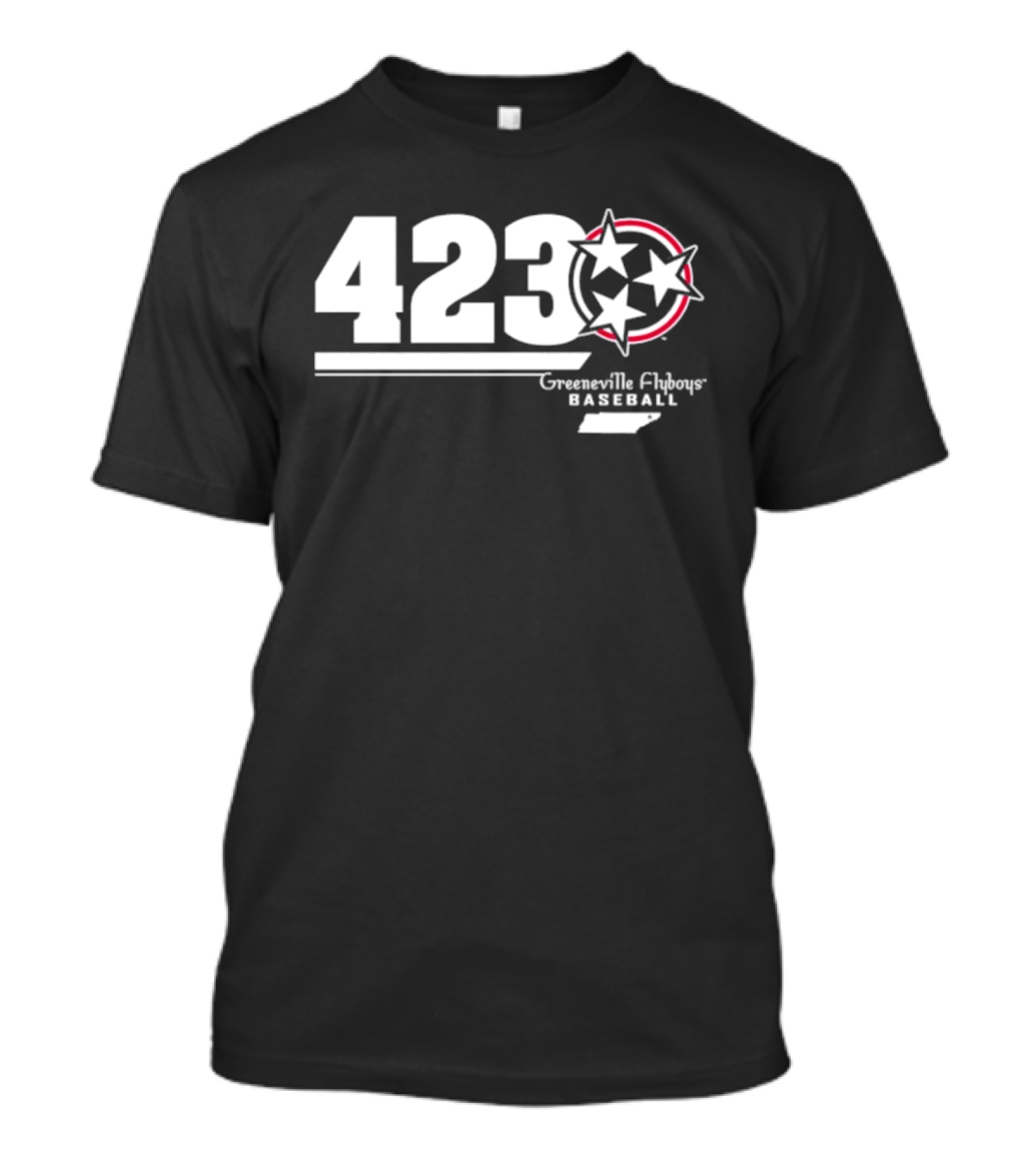 Greenville Flyboys Baseball 423 Stars T-Shirt