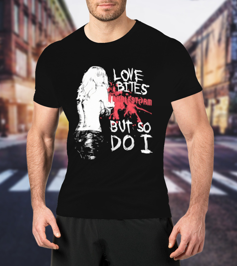 Halestorm Love Bites But So Do I Middle Finger Women's Clothing T-Shirt