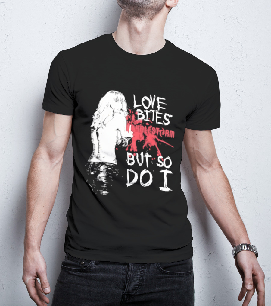 Halestorm Love Bites But So Do I Middle Finger Women's Clothing T-Shirt