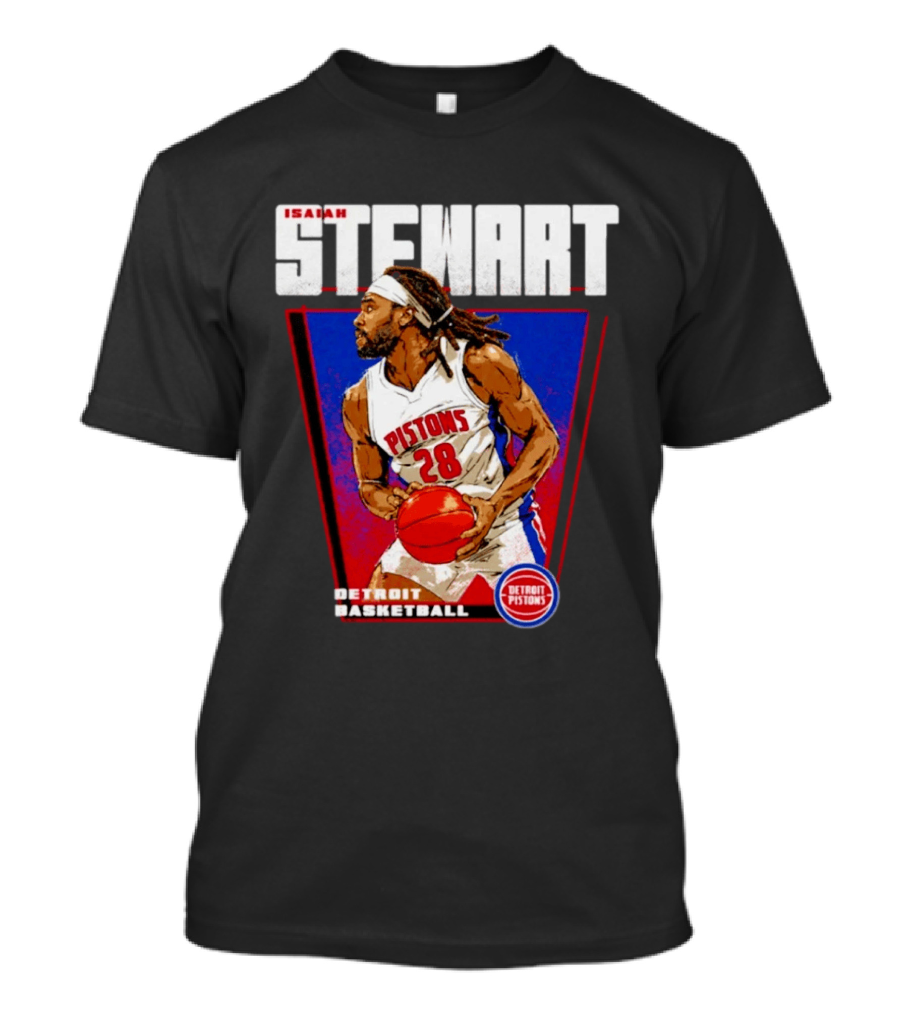 Isaiah Stewart Detroit Pistons Basketball 28 T-Shirt