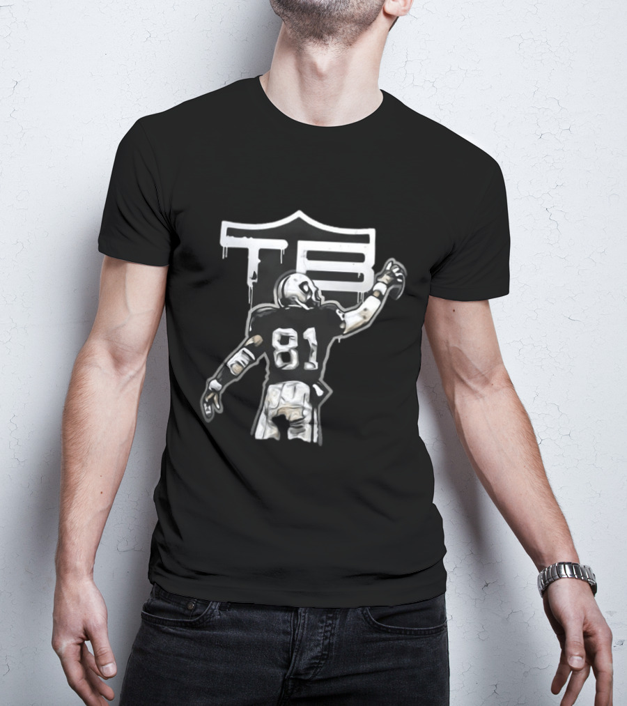 Las Vegas Raiders Mr. R8R 81 TB Football T-Shirt