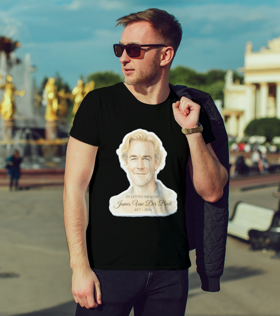 James Van Der Beek In Loving Memory 1977 2026 T-Shirt
