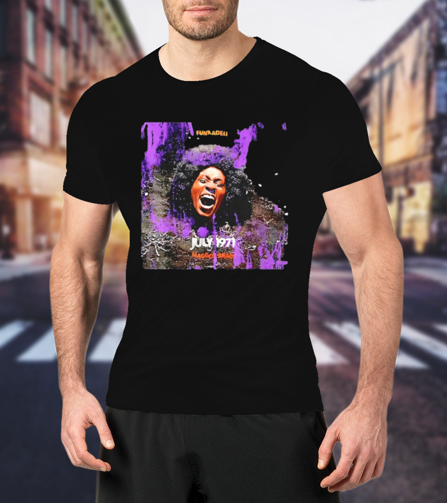 July 1971 Funkadelic Maggot Brain Album Cover T-Shirt