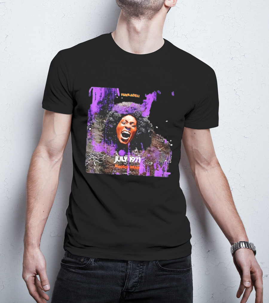 July 1971 Funkadelic Maggot Brain Album Cover T-Shirt