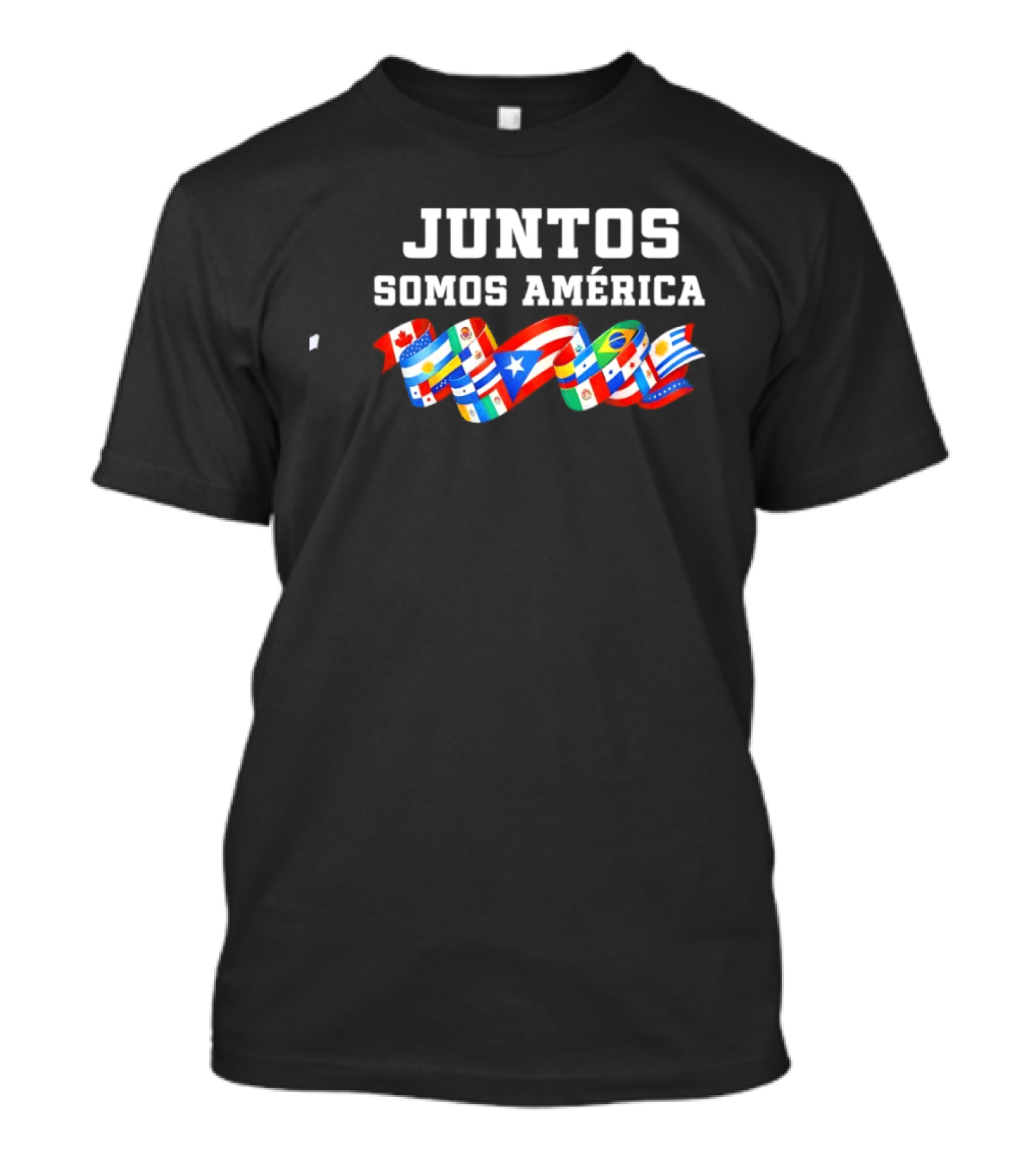 Juntos Somos América United Flags Diversity Celebration T-Shirt