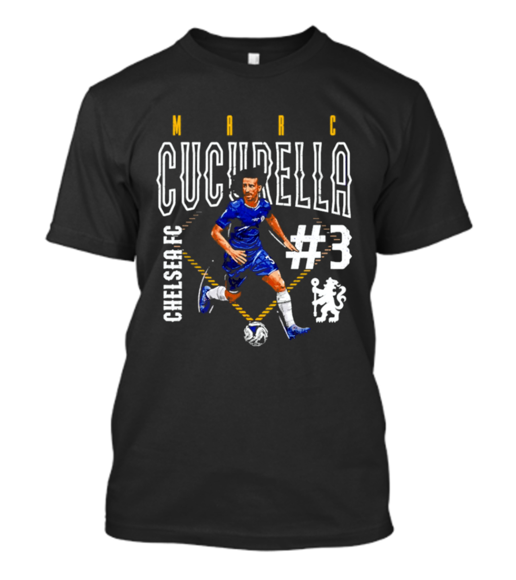 Marc Cucurella Chelsea FC #3 Player T-Shirt