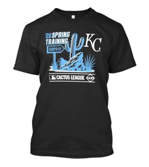 KC Royals 2026 Spring Training Surprise Cactus League Majestic T-Shirt