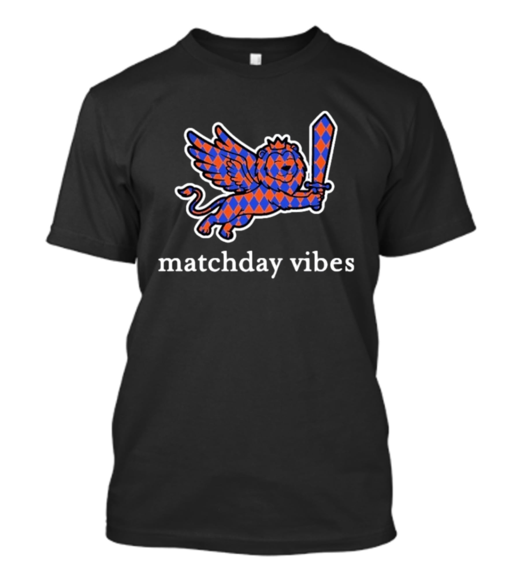 Winged Lion With Sword Matchday Vibes T-Shirt