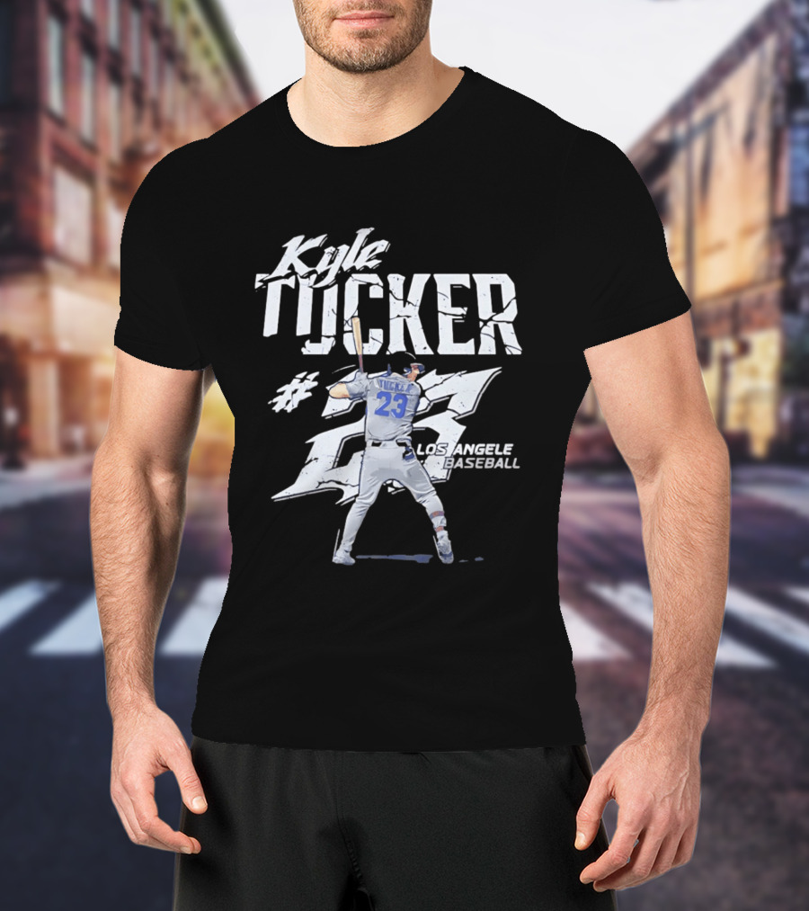 Kyle Tucker 23 Los Angeles Baseball Player T-Shirt