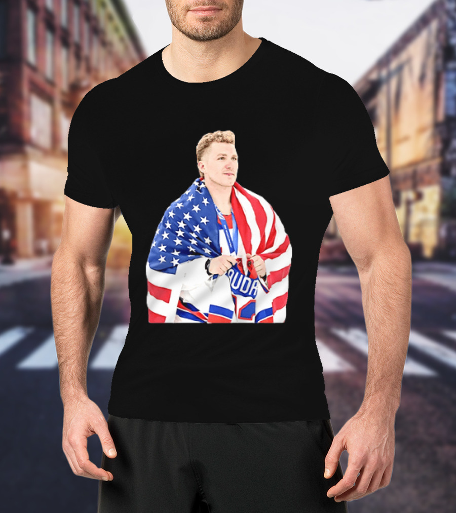 Matthew Tkachuk Team USA 2026 Milano Cortina Winter Olympics Golden Goal T-Shirt
