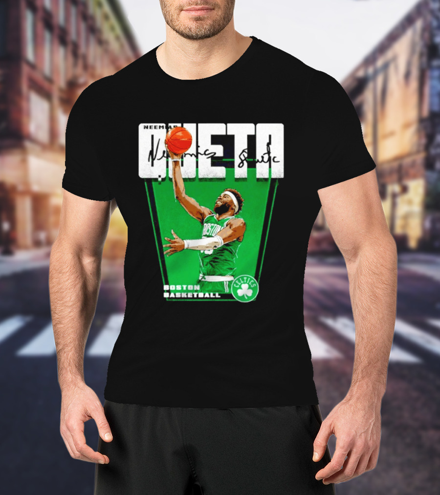 Neemias Queta Boston Celtics Basketball Celtics T-Shirt