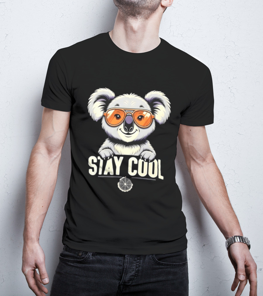 Stay Cool Koala Sunglasses Fun T-Shirt