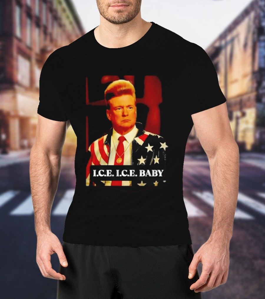 I.C.E. I.C.E. Baby Patriotic Flag Suit T-Shirt