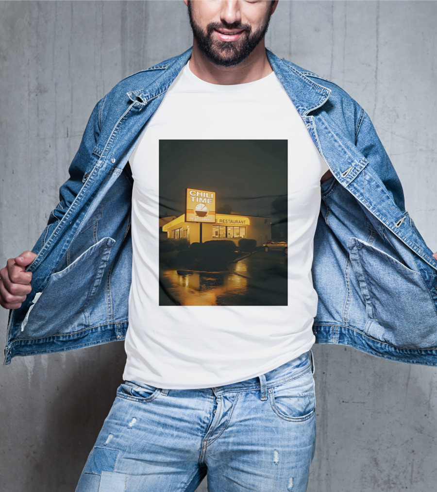 CHILI TIME Night Vibes Restaurant St Bernard Recreation Department T-Shirt