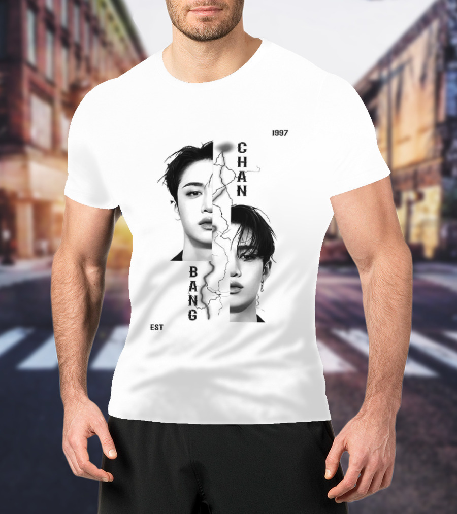 Bang Chan Est 1997 Face Lighting T-Shirt