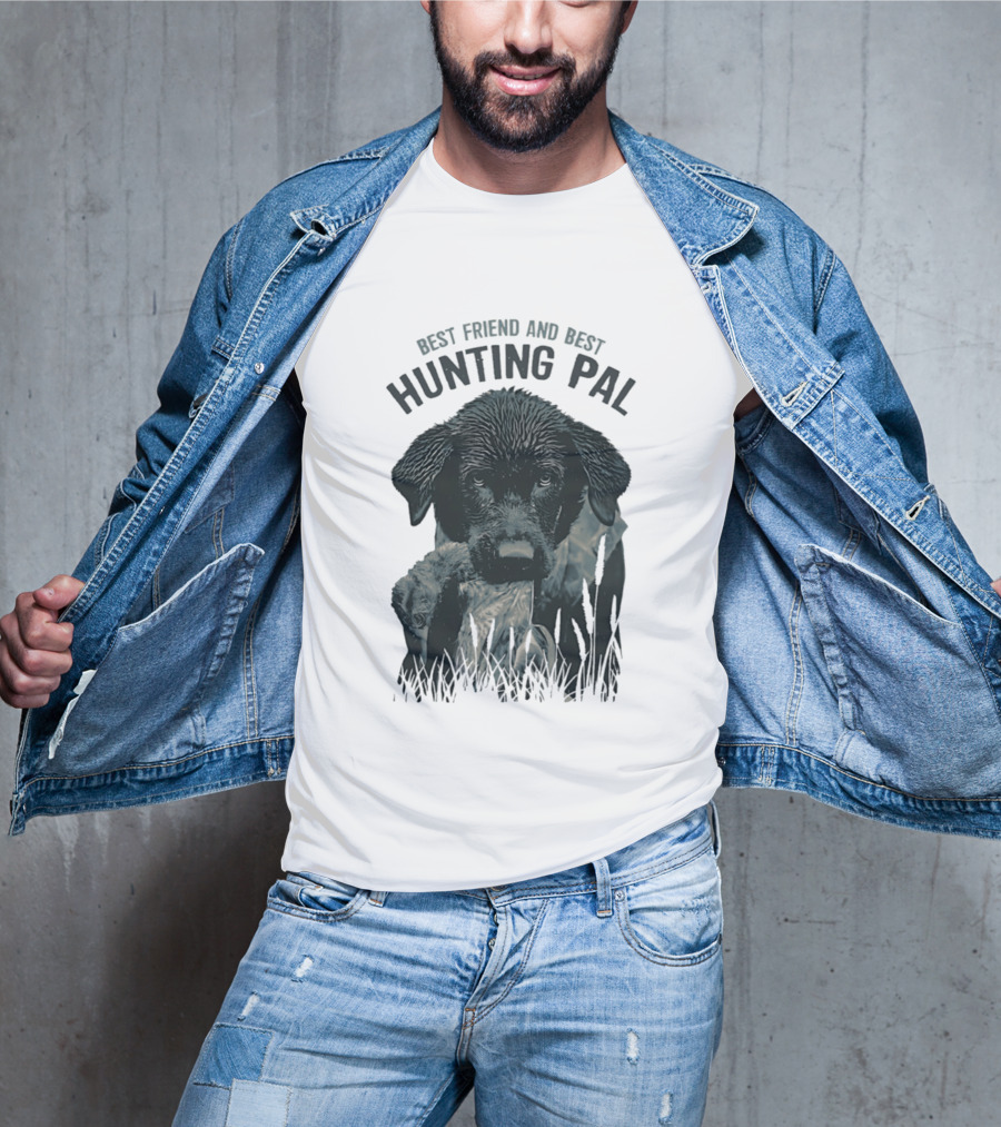 Best Friend And Best Hunting Pal Dog Retriever T-Shirt