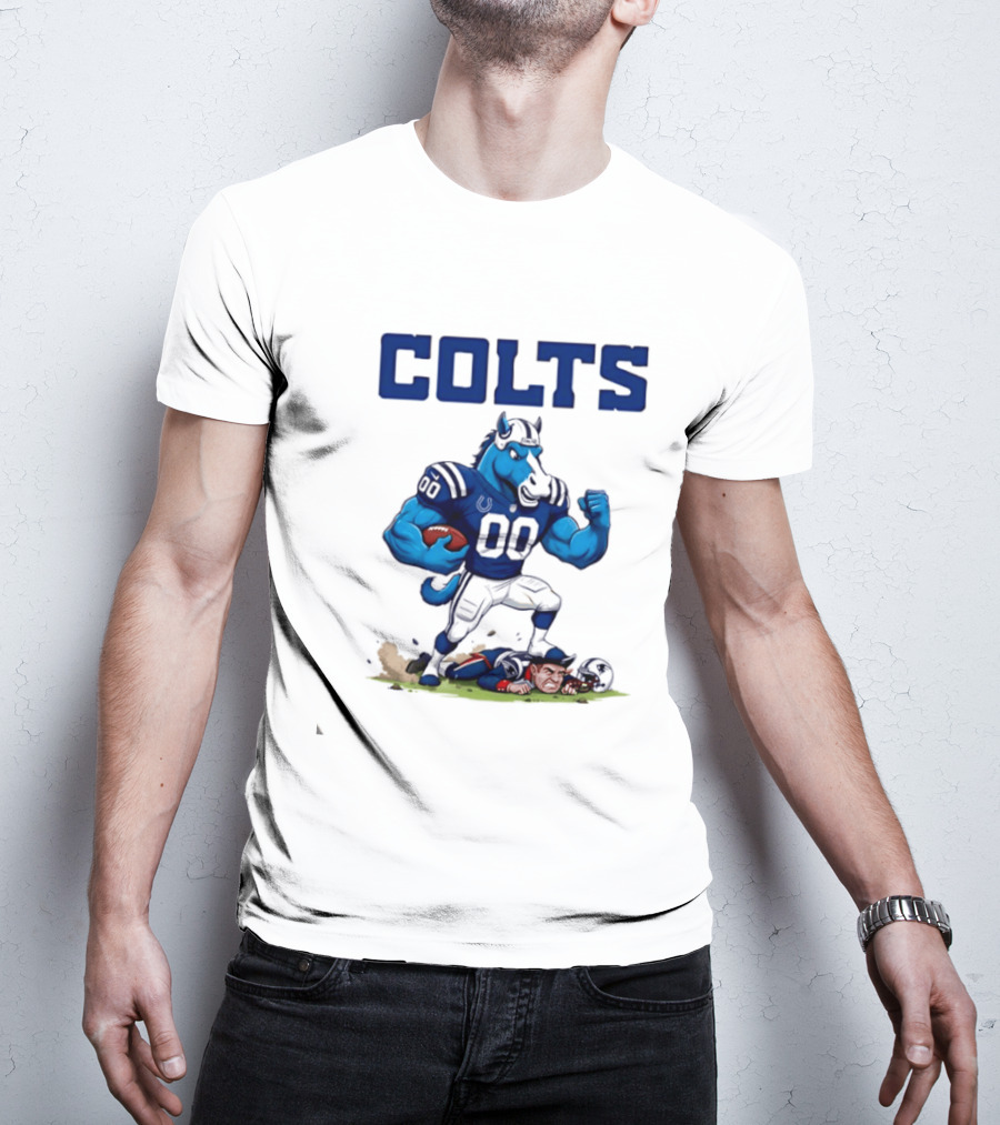 Indianapolis Colts Vs New England Patriots Beat Rivalries Colts Victory T-Shirt