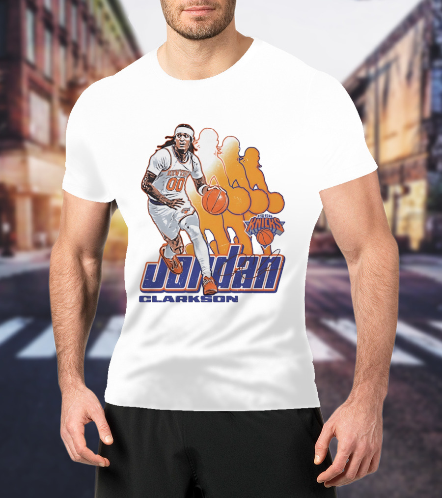 Jordan Clarkson New York Knicks Basketball Sports T-Shirt