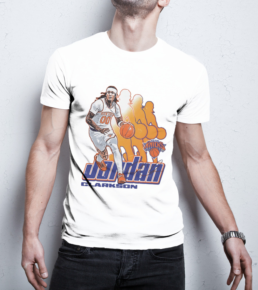 Jordan Clarkson New York Knicks Basketball Sports T-Shirt
