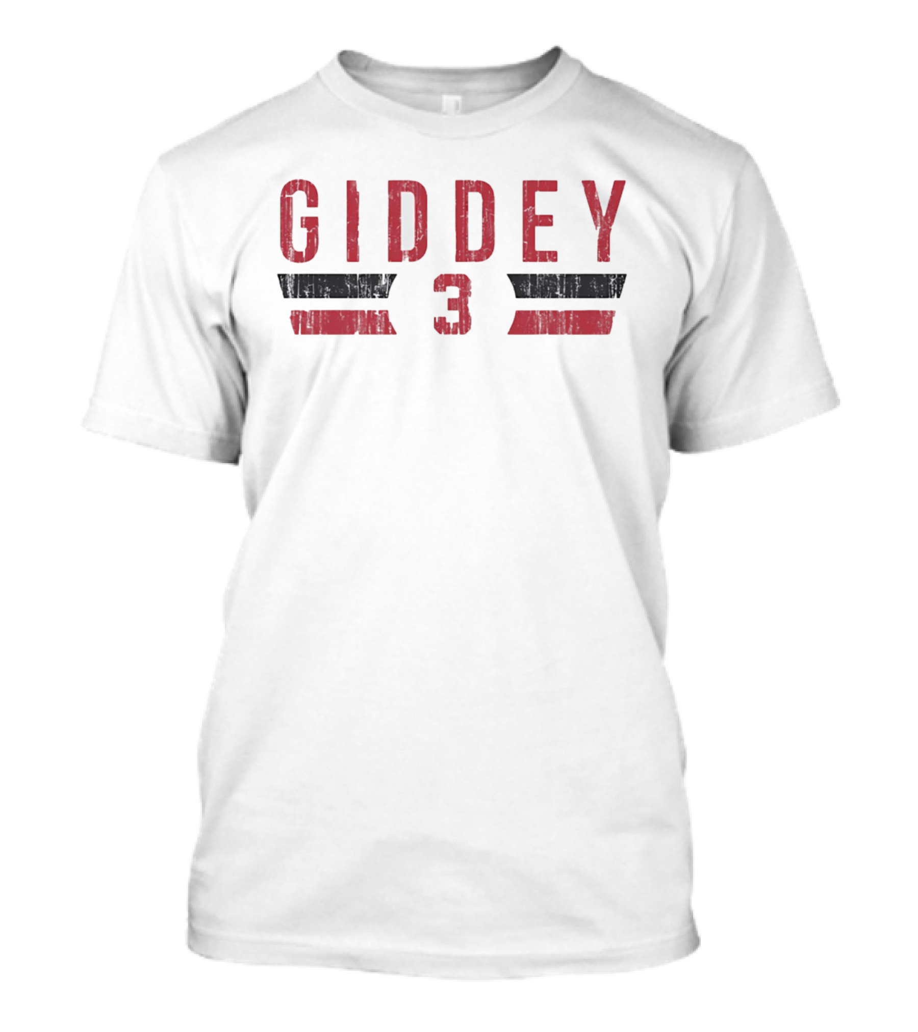 Giddey 3 Chicago Bulls Font Number And Name T-Shirt