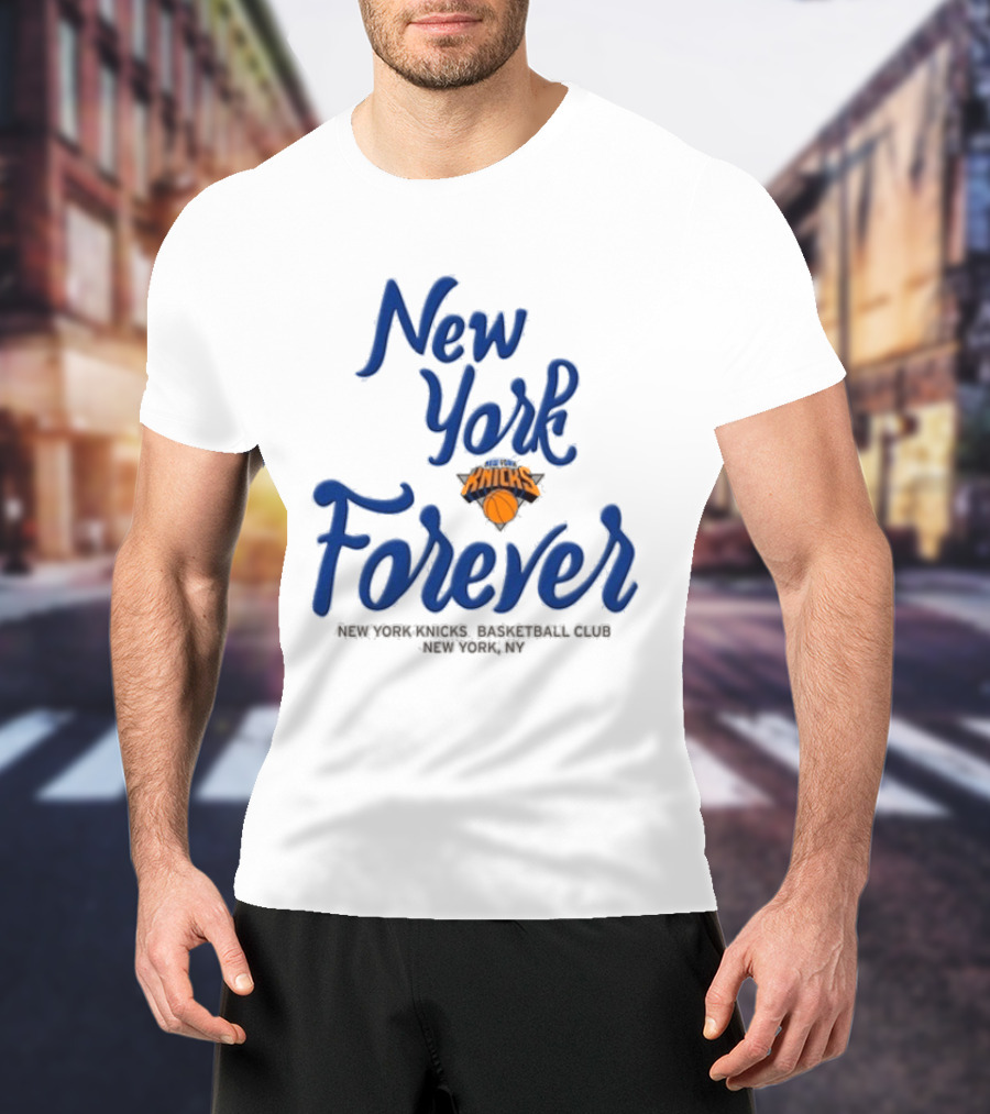New York Knicks Forever Basketball Club Barfly Urban Knicks T-Shirt