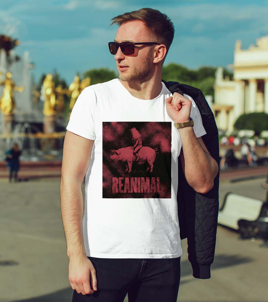 Reanimal Bucket Pig Rider Red T-Shirt