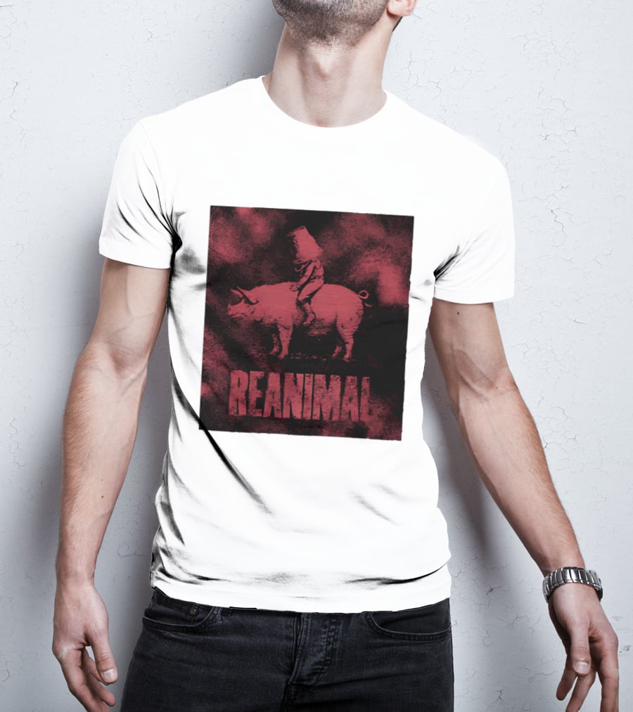 Reanimal Bucket Pig Rider Red T-Shirt