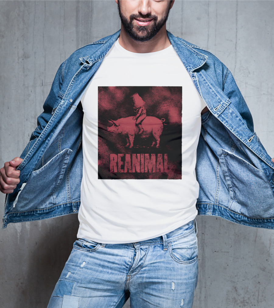 Reanimal Bucket Pig Rider Red T-Shirt