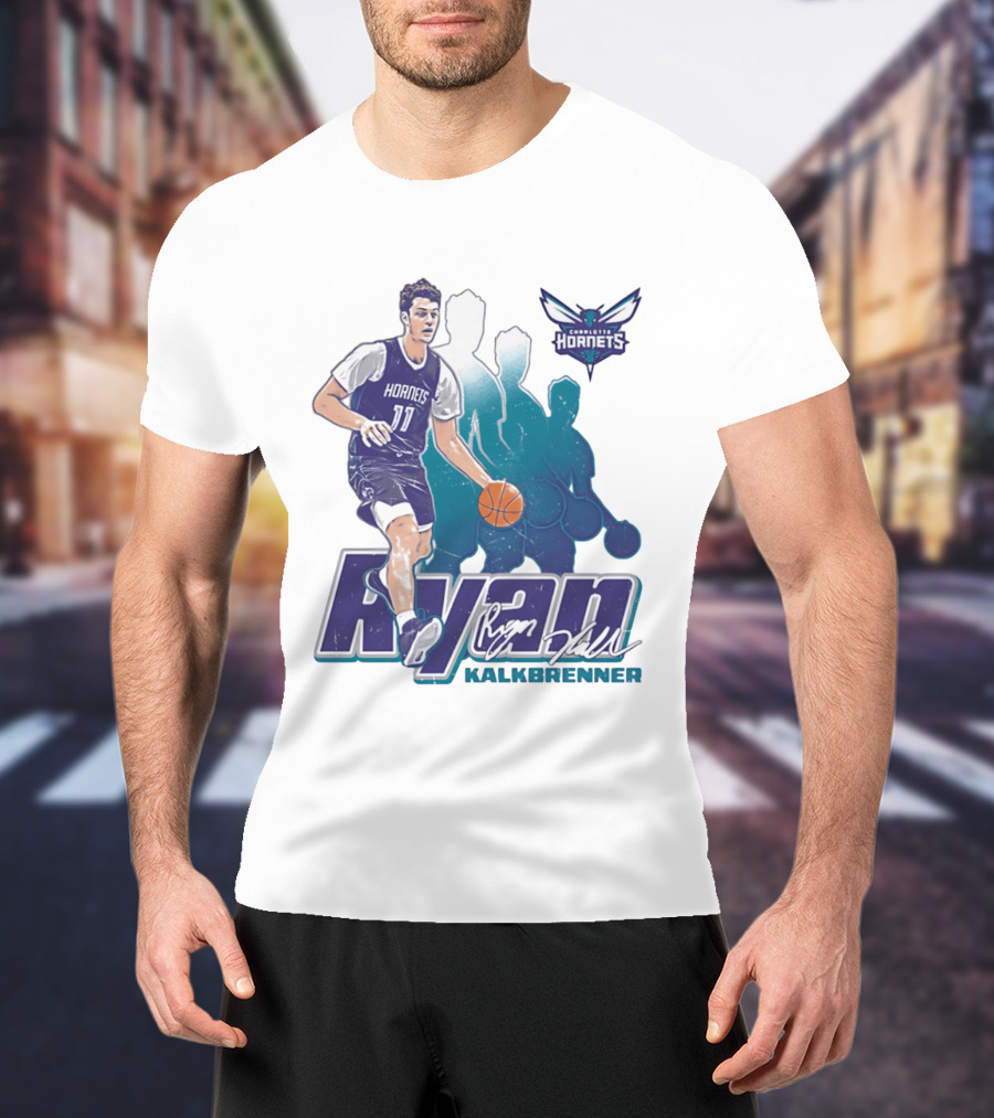 Charlotte Hornets Ryan Kalkbrenner Basketball 11 T-Shirt