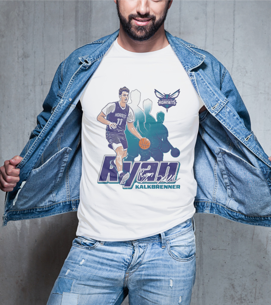Charlotte Hornets Ryan Kalkbrenner Basketball 11 T-Shirt
