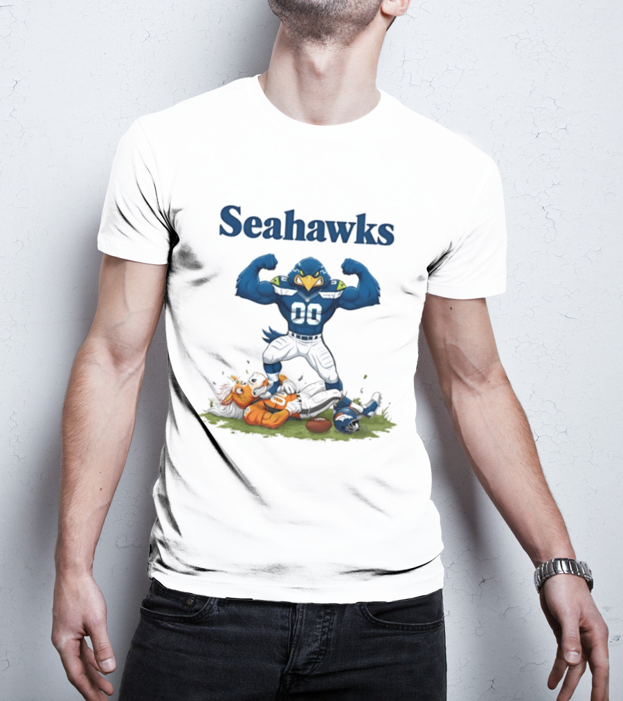 Seahawks Dominates Over Broncos Rivalry Victory T-Shirt