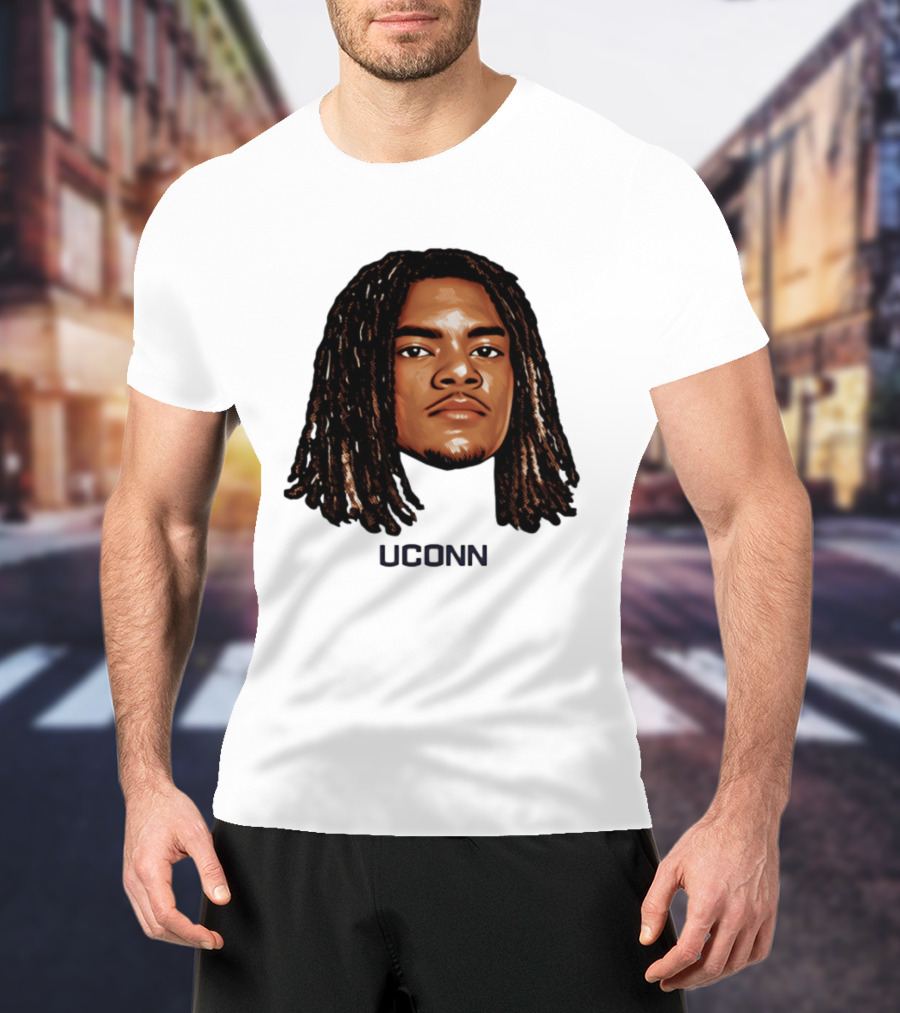 UConn Huskies Solo Ball Bobblehead T-Shirt