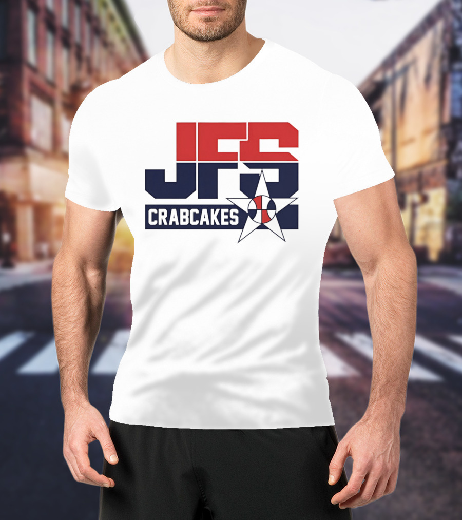 Tony Minadakis JFS Crabcakes Basketball Star T-Shirt