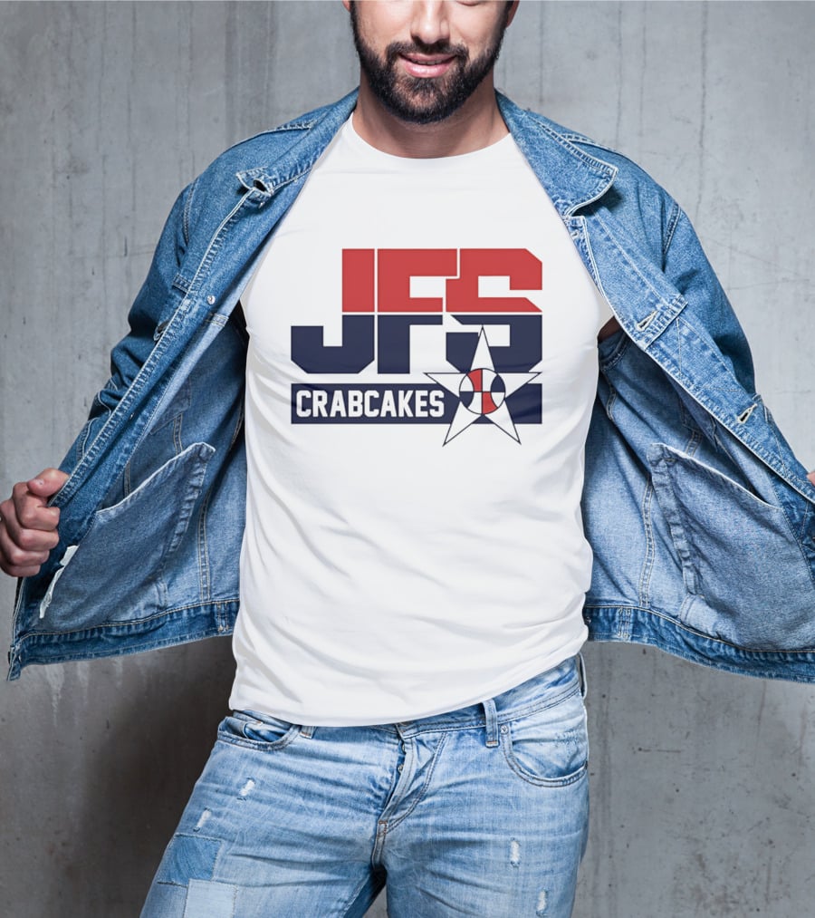 Tony Minadakis JFS Crabcakes Basketball Star T-Shirt