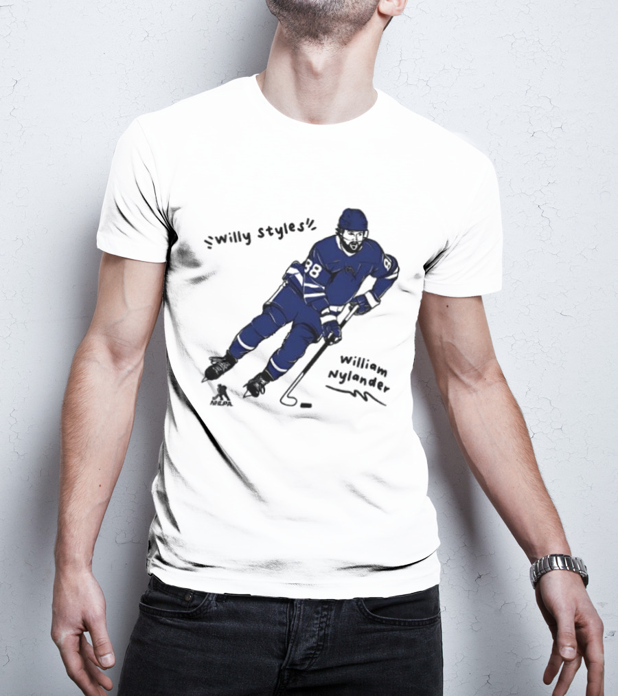 Toronto Maple Leafs Hockey Willy Styles William Nylander T-Shirt