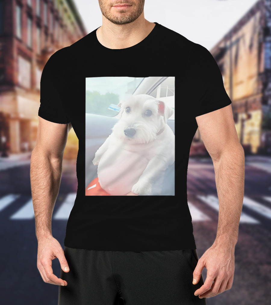 Fat Chud Dog Meme Funny Animal Image T-Shirt