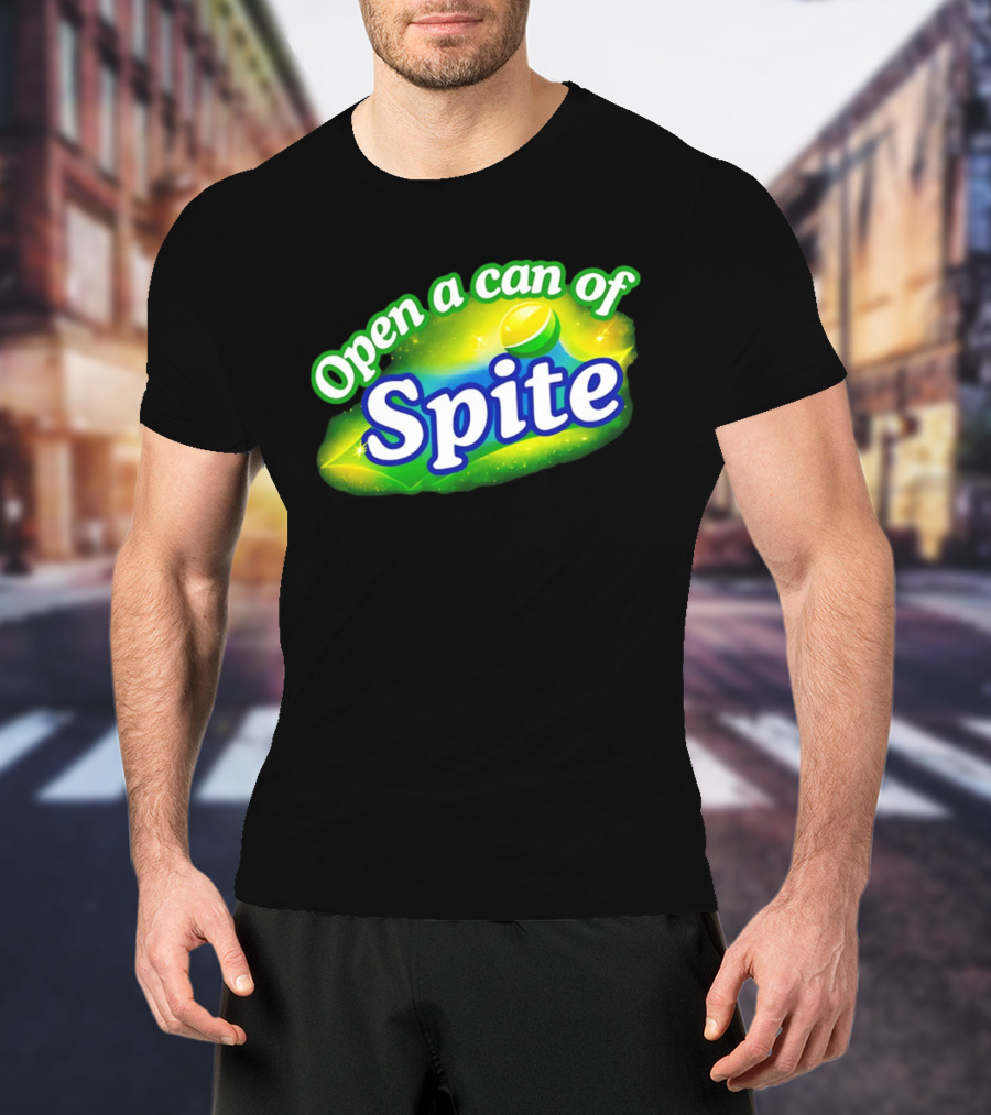 Open A Can Of Spite Parody With Lemon Lime T-Shirt