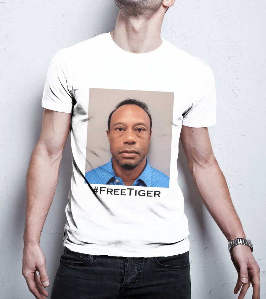 #FreeTiger Woods Golf Shot T-Shirt