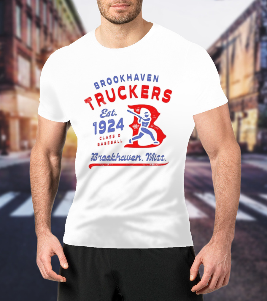 Brookhaven Truckers Est 1924 Class D Baseball Brookhaven Miss T-Shirt