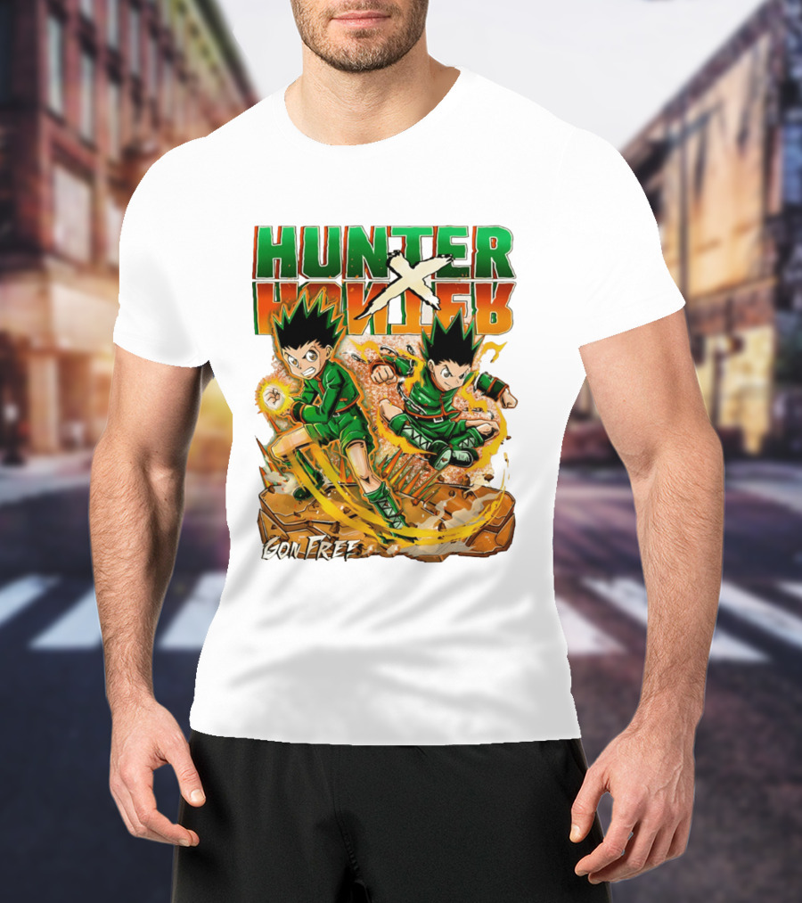 Hunter X Hunter Gon Freeces Energetic Battle Stance 2026 T-Shirt