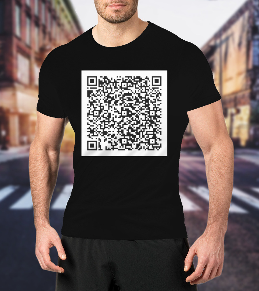 Early Life Crisis Nettspend QR Code T-Shirt