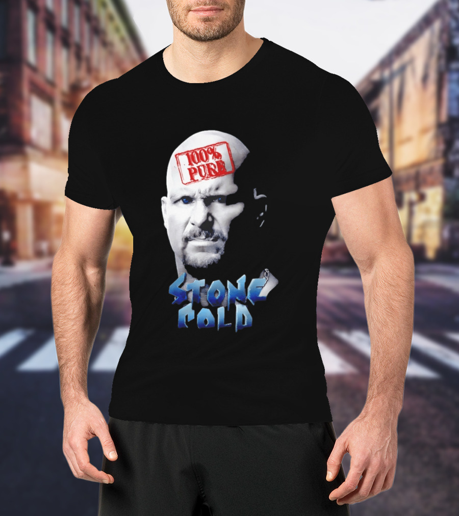 100% Pure Stone Cold Steve Austin T-Shirt